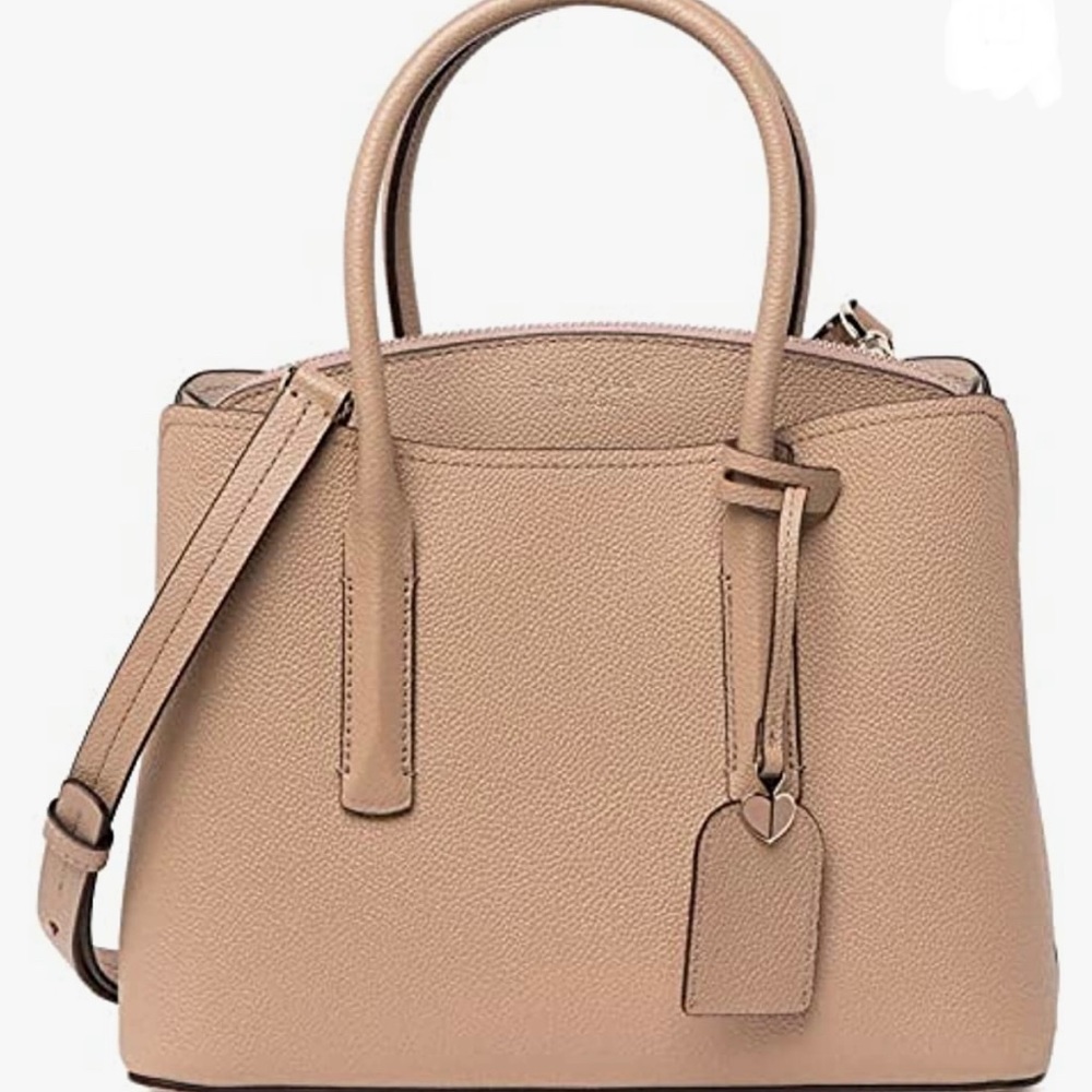 Kate Spade Shoulder Bag-Margaux medium satchel, Tan